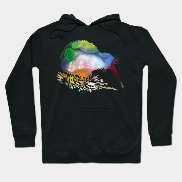 Kiwi Bird Hoodie by BittenByErmines